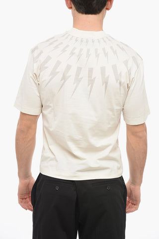 T-Shirt Girocollo FAIR-ISLE THUNDERBOLT Slim Fit