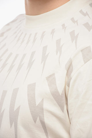 T-Shirt Girocollo FAIR-ISLE THUNDERBOLT Slim Fit