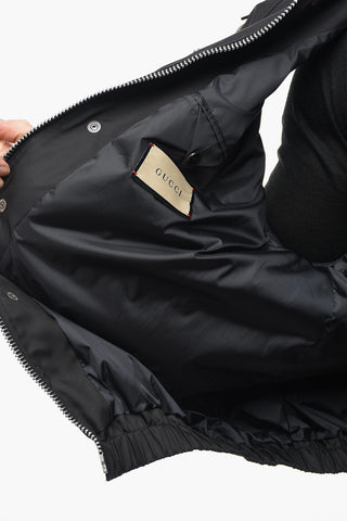 Nylon Windbreaker with Removable Sleeves