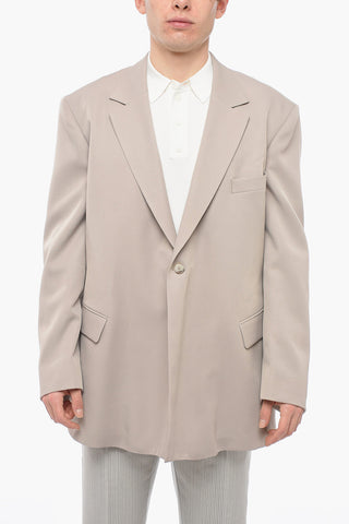 Blazer STONE in Twill Riciclato con Tasche ad Aletta