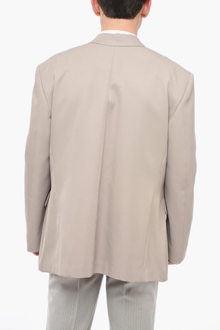 Blazer STONE in Twill Riciclato con Tasche ad Aletta