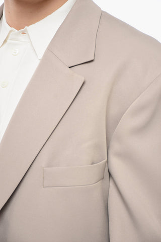 Blazer STONE in Twill Riciclato con Tasche ad Aletta