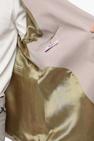Blazer STONE in Twill Riciclato con Tasche ad Aletta