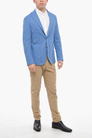 Half-lined MONTECARLO Blazer with Rear Slits