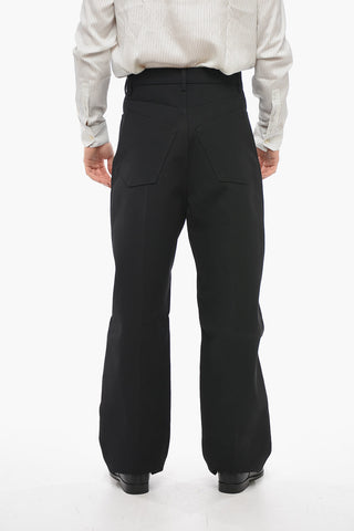 UNISEX Wool-blend Baggy Pants with High Waist