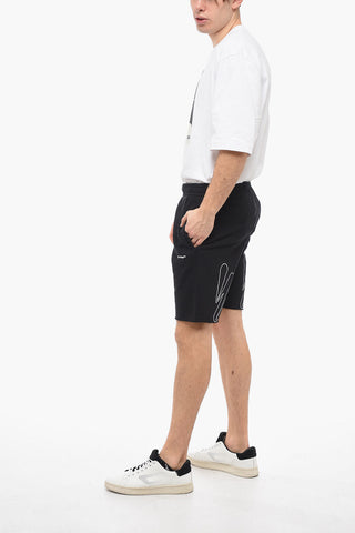 Brushed Cotton WAVE OUTLINE Shorts