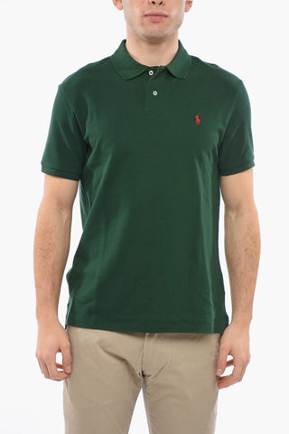 Polo Slim Fit con Logo Ricamato