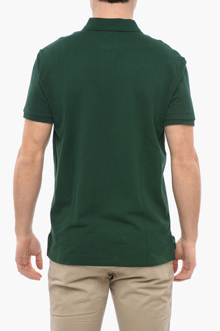 Polo Slim Fit con Logo Ricamato