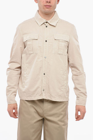 Denim 4-pocket Overshirt