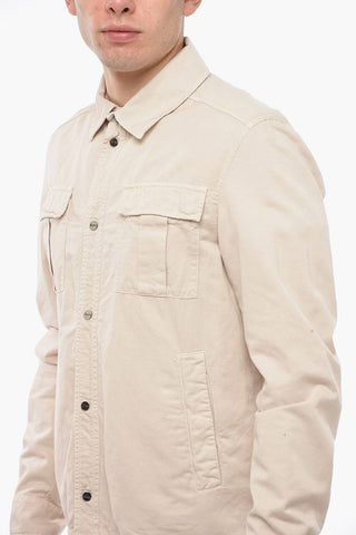 Denim 4-pocket Overshirt