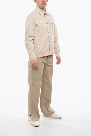 Denim 4-pocket Overshirt