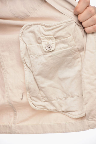 Denim 4-pocket Overshirt