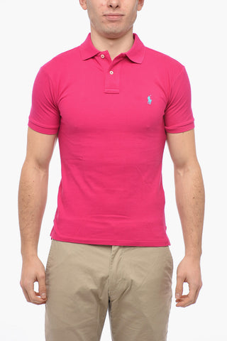 Polo Slim Fit con Logo Ricamato