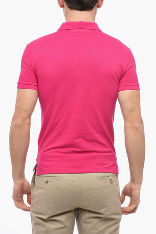 Polo Slim Fit con Logo Ricamato