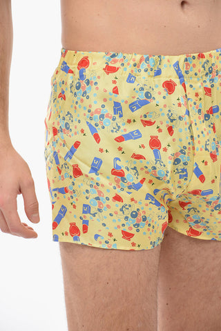 Printed Silk Boxers