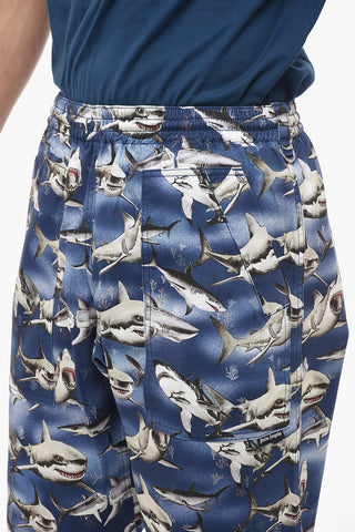 Pantaloni in Cotone SHARKS EASY con Tasche a Toppa