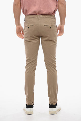 GAUBERT Slim Pants with Loops