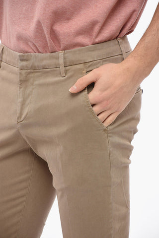 GAUBERT Slim Pants with Loops
