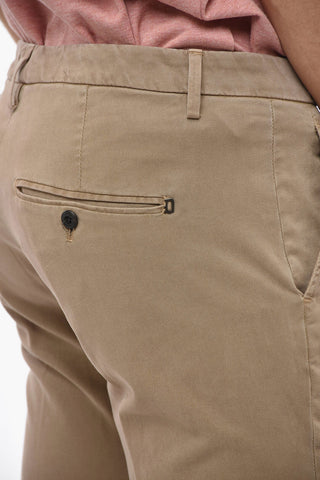 GAUBERT Slim Pants with Loops