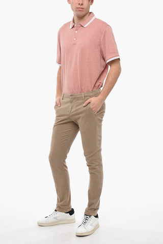 GAUBERT Slim Pants with Loops