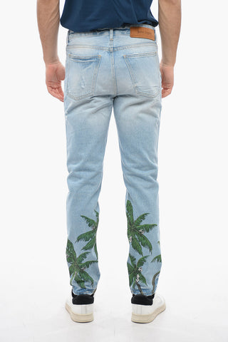 Regular Fit WASH PALMS Light Wash Denims 16cm