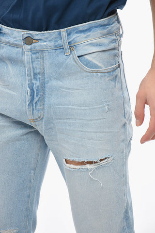 Regular Fit WASH PALMS Light Wash Denims 16cm