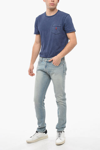 5 Pocket Slim Fit Vintasge Wash Denims 20cm