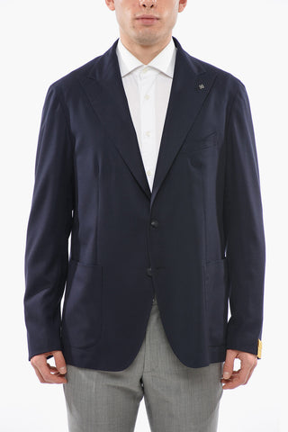 Half-lined MONTECARLO Blazer with Peak Lapel