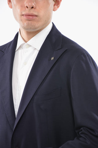 Half-lined MONTECARLO Blazer with Peak Lapel