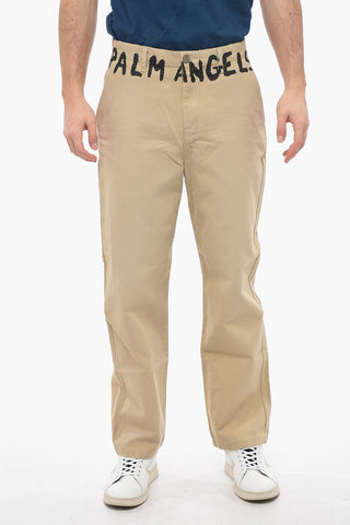Cotton Blend MIAMI Chinos Pants with Print
