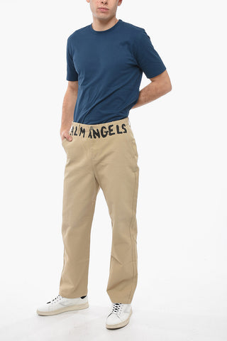 Cotton Blend MIAMI Chinos Pants with Print