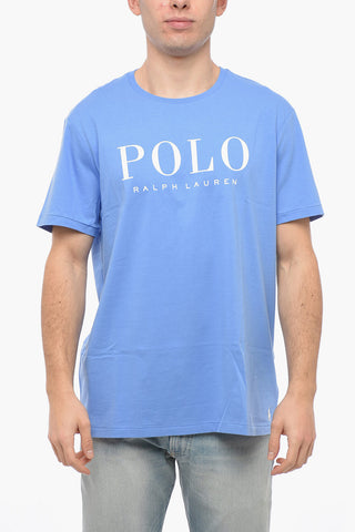 Crew Neck Slim Fit T-Shirt with Printed Logo