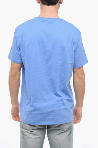 Crew Neck Slim Fit T-Shirt with Printed Logo