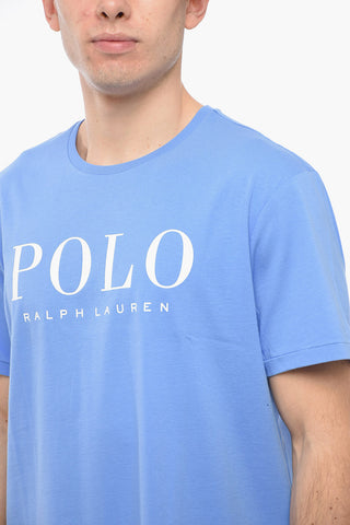 Crew Neck Slim Fit T-Shirt with Printed Logo