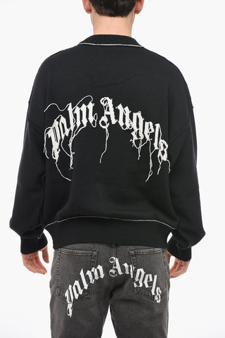 Crew Neck SHARK Virgin Wool Pullover
