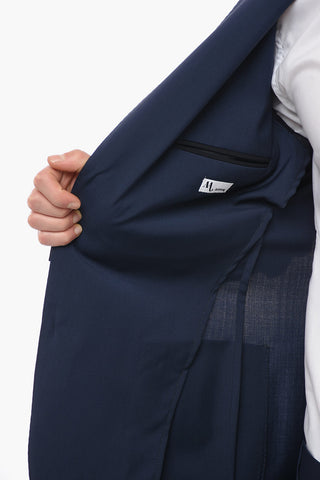 Half-lined AANZIO Suit with Patch Pocket
