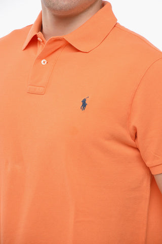 Polo Slim Fit in Cotone Bouclè