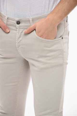 GEORGE Skinny Pants with Embroidery