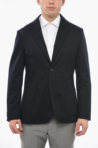 Half-lined Blazer with Patch Pocket