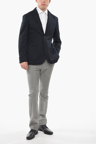 Half-lined Blazer with Patch Pocket