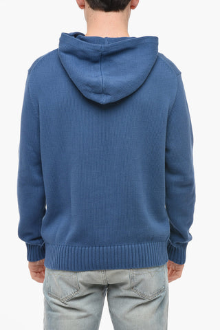 Knitted Cotton POLO BEAR Hoodie