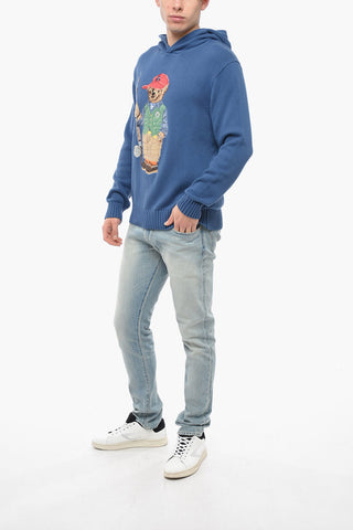 Knitted Cotton POLO BEAR Hoodie