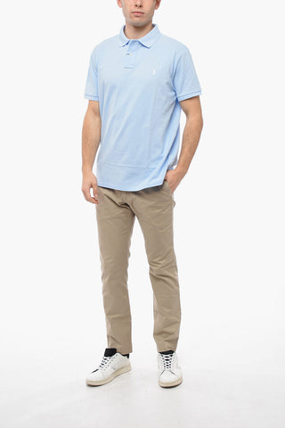 Polo Slim Fit in Cotone Bouclè