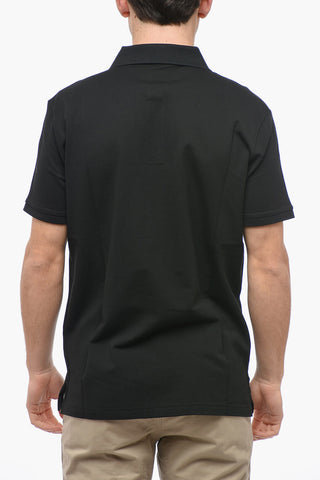 Embroidered Logo Slim Fit Polo