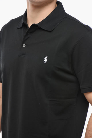 Embroidered Logo Slim Fit Polo