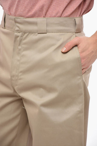 Cotton Blend REVERSED WAISTBAND Pants