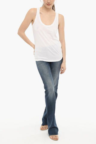 Solid Color Cotton Tank Top