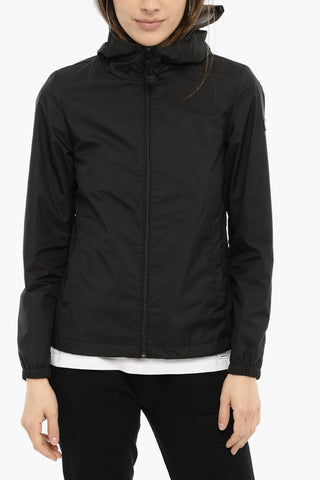 Rip Stop Check Jacket with Hood