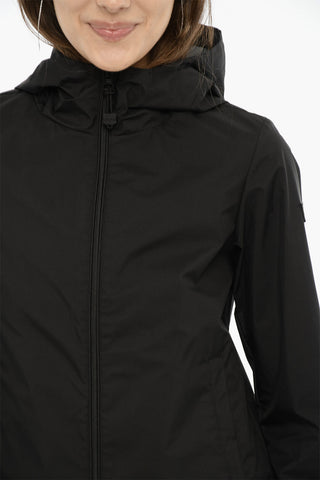 Rip Stop Check Jacket with Hood
