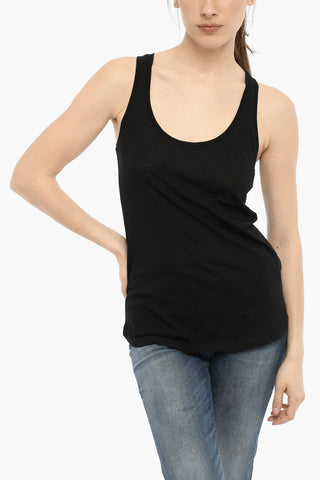Solid Color Cotton Tank Top